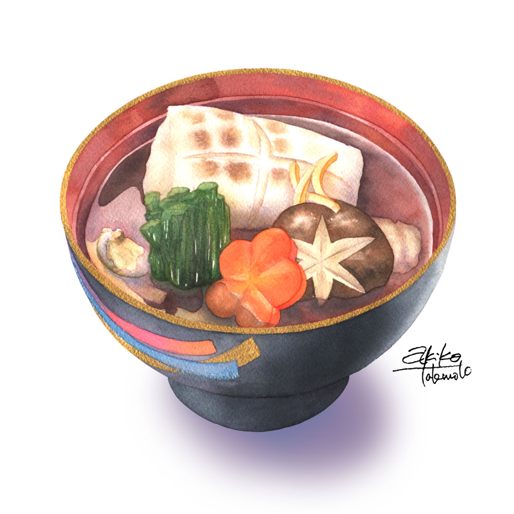 水彩 食べ物 食べ物イラスト Akiko Takemoto Illustration